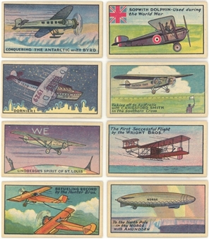 1930s R5 Wischmann "Aeroplane Series" High Grade Complete Set (25)